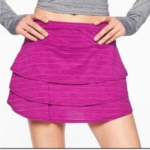 Athleta pink swagger skort athletic skirt women’s size large